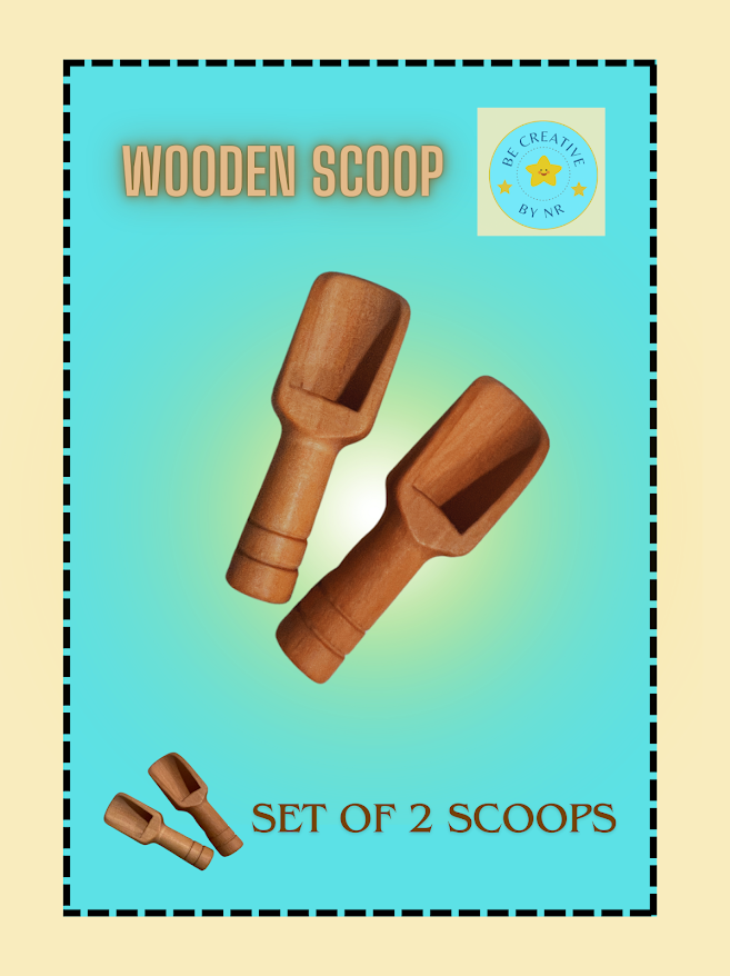 Wooden toys for sensory play